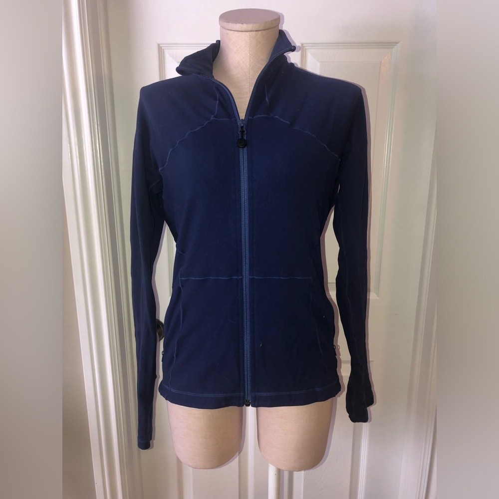 Lululemon Navy Zip-Up Jacket